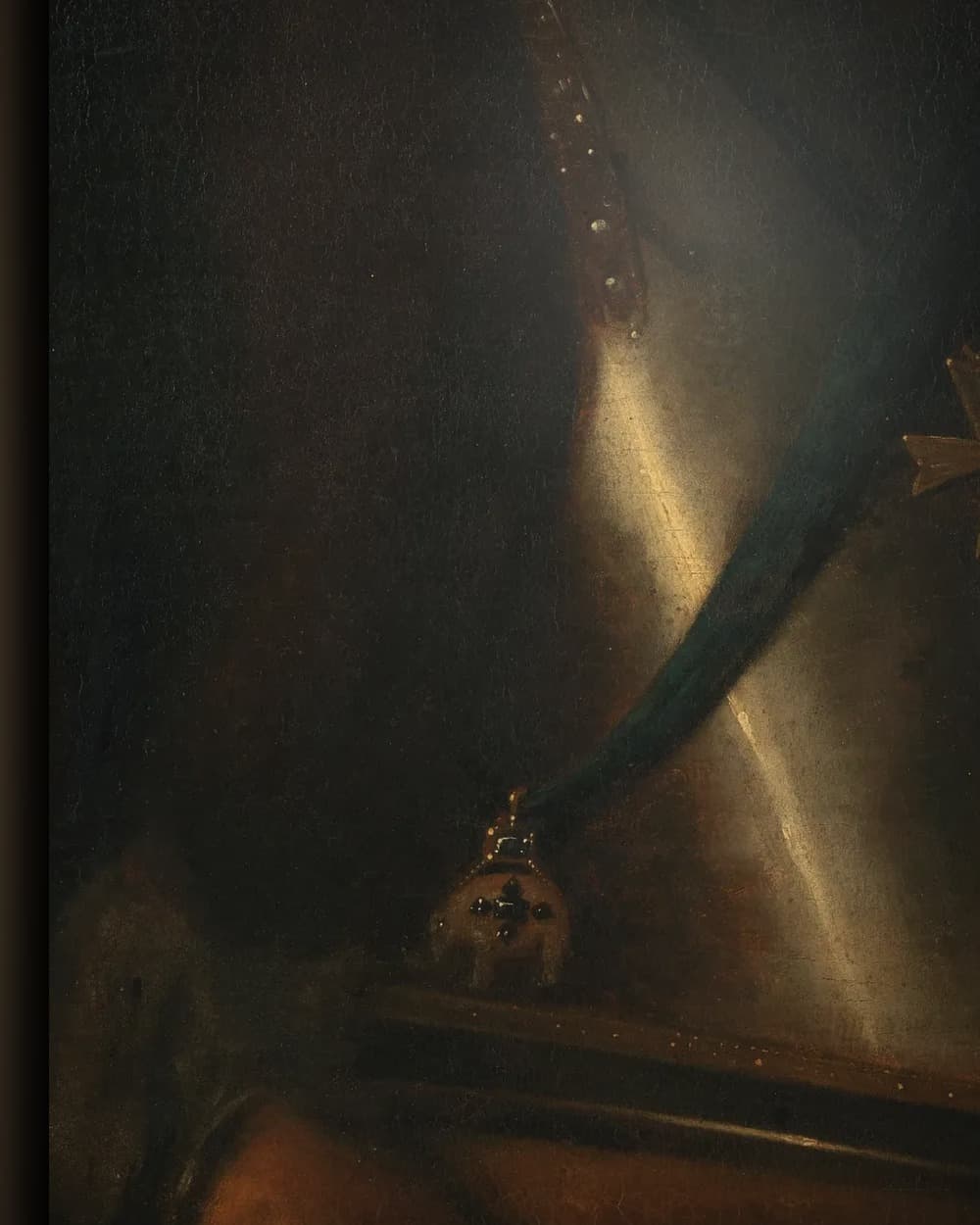 Materiaal en afwerking van Johan Maurits (1604-1697), graaf van Nassau-Siegen, gouverneur in het wisselframe