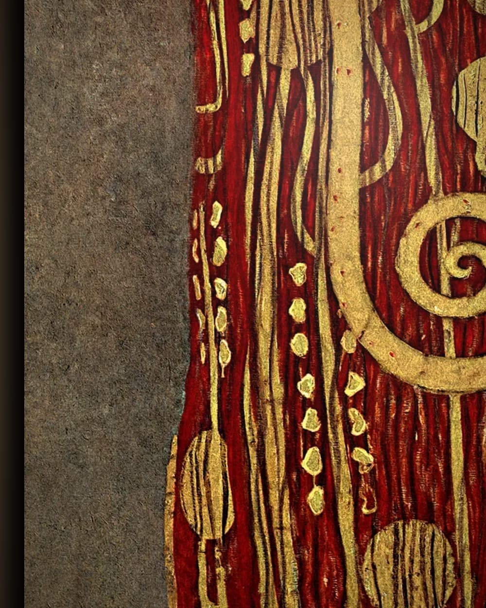 Materiaal en afwerking van Hygieia in het wisselframe