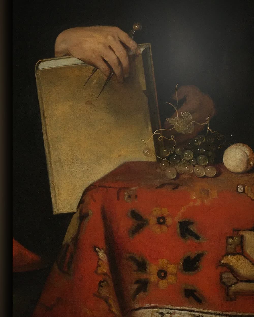 Materiaal en afwerking van Willem van der Helm, stadsarchitect van Leiden in het wisselframe