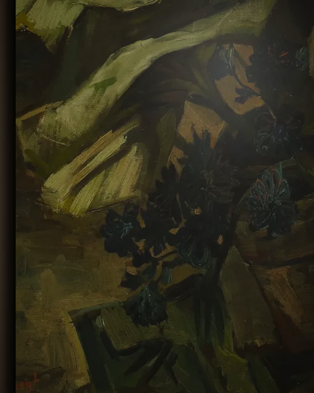 Materiaal en afwerking van Cineraria in het wisselframe