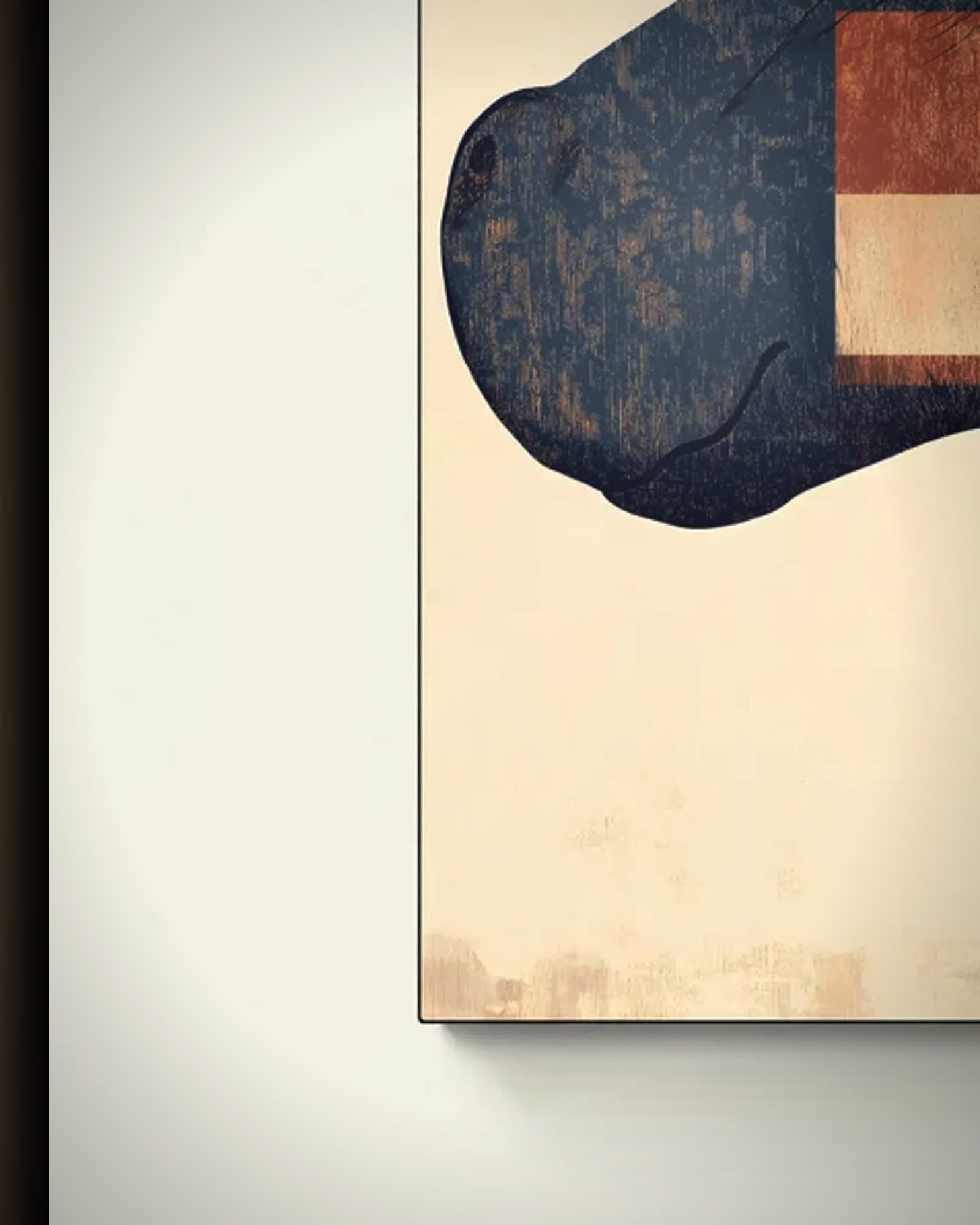 Materiaal en afwerking van Hippo Blues in het wisselframe