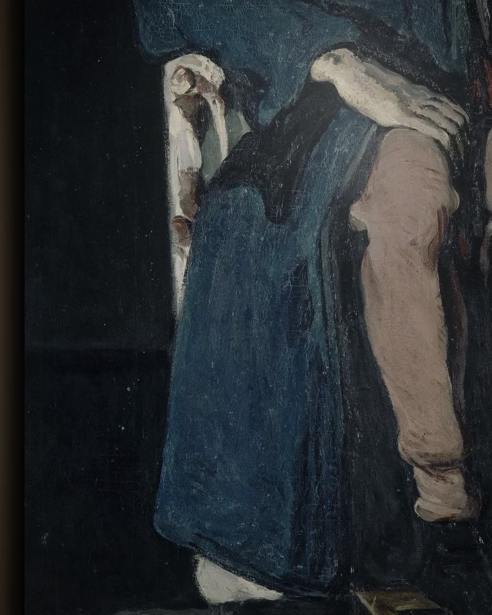 Materiaal en afwerking van Achille Emperaire in het wisselframe
