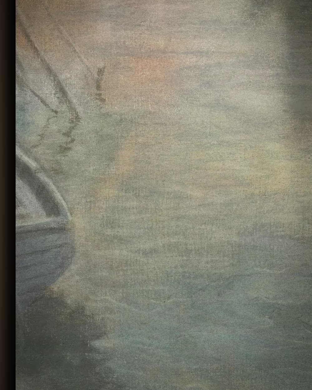 Materiaal en afwerking van Winter aan de gracht in het wisselframe