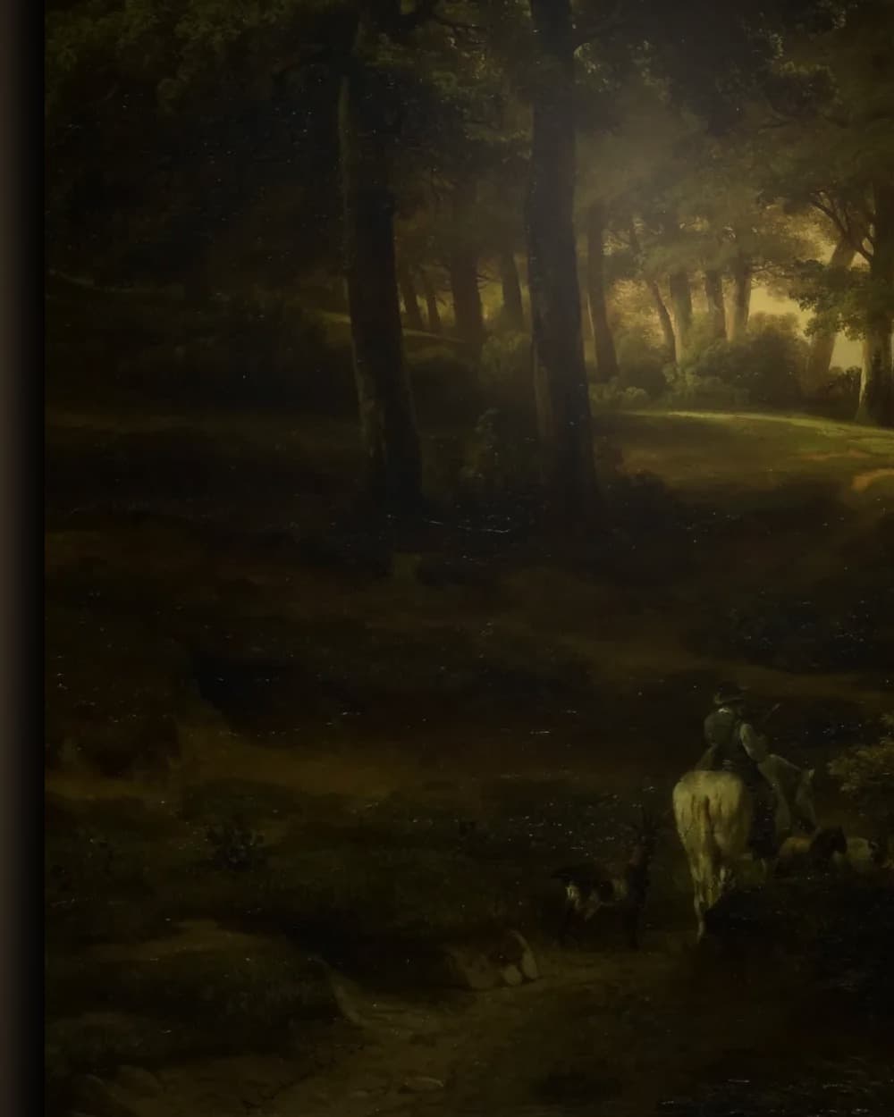 Materiaal en afwerking van Landschap in het wisselframe