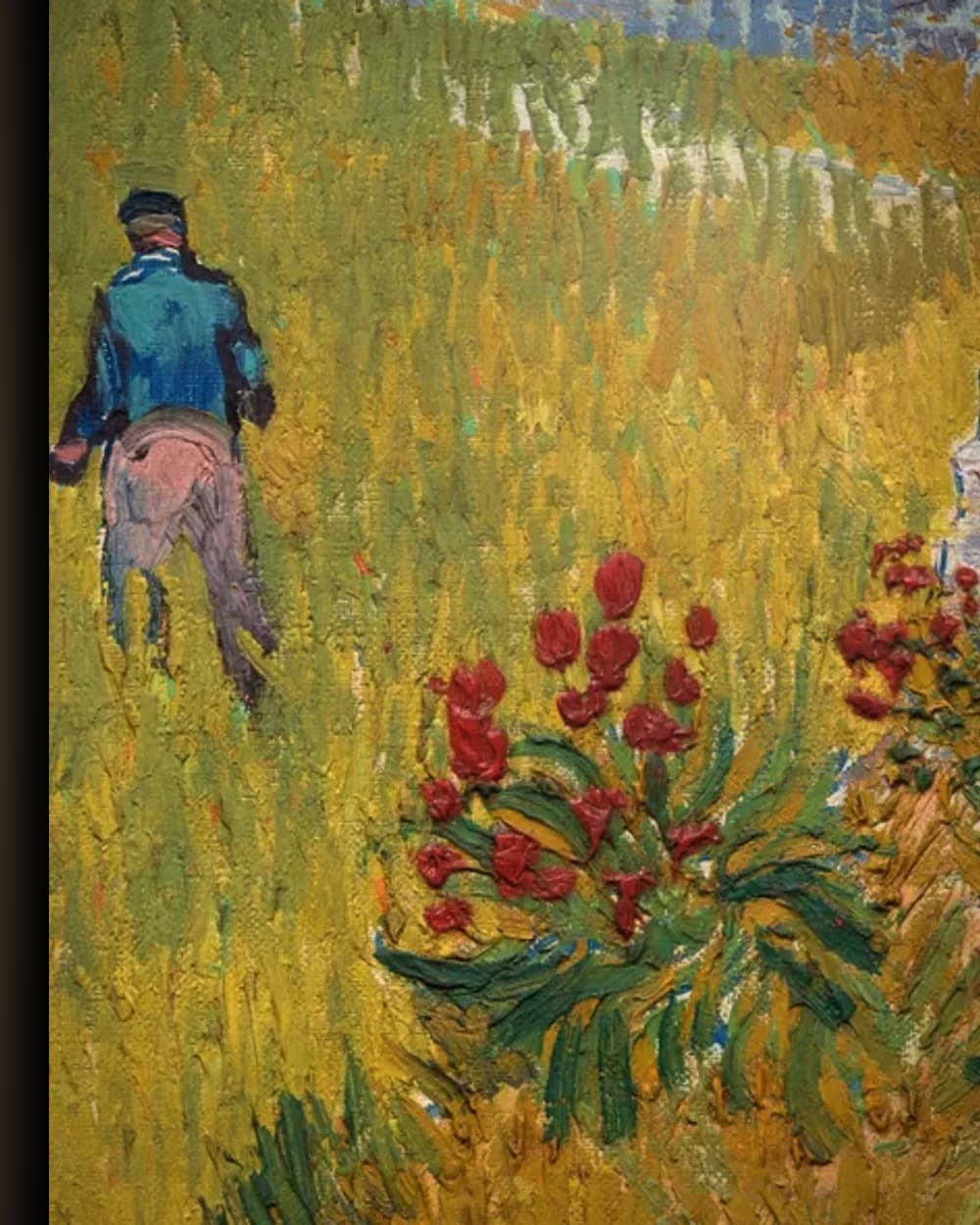 Materiaal en afwerking van Boerderij in de Provence in het wisselframe