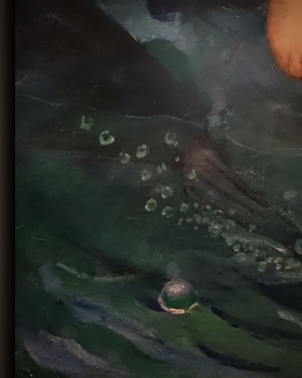 Materiaal en afwerking van Circe Invidiosa in het wisselframe