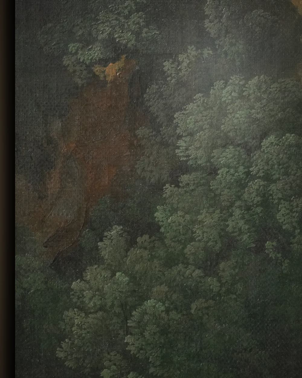 Materiaal en afwerking van Waterval in een weelderig landschap in het wisselframe