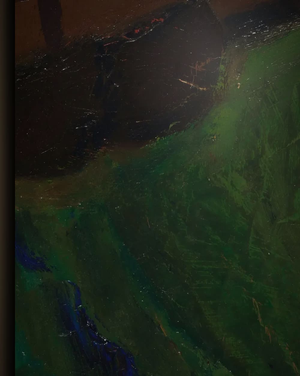 Materiaal en afwerking van Havengezicht in het wisselframe