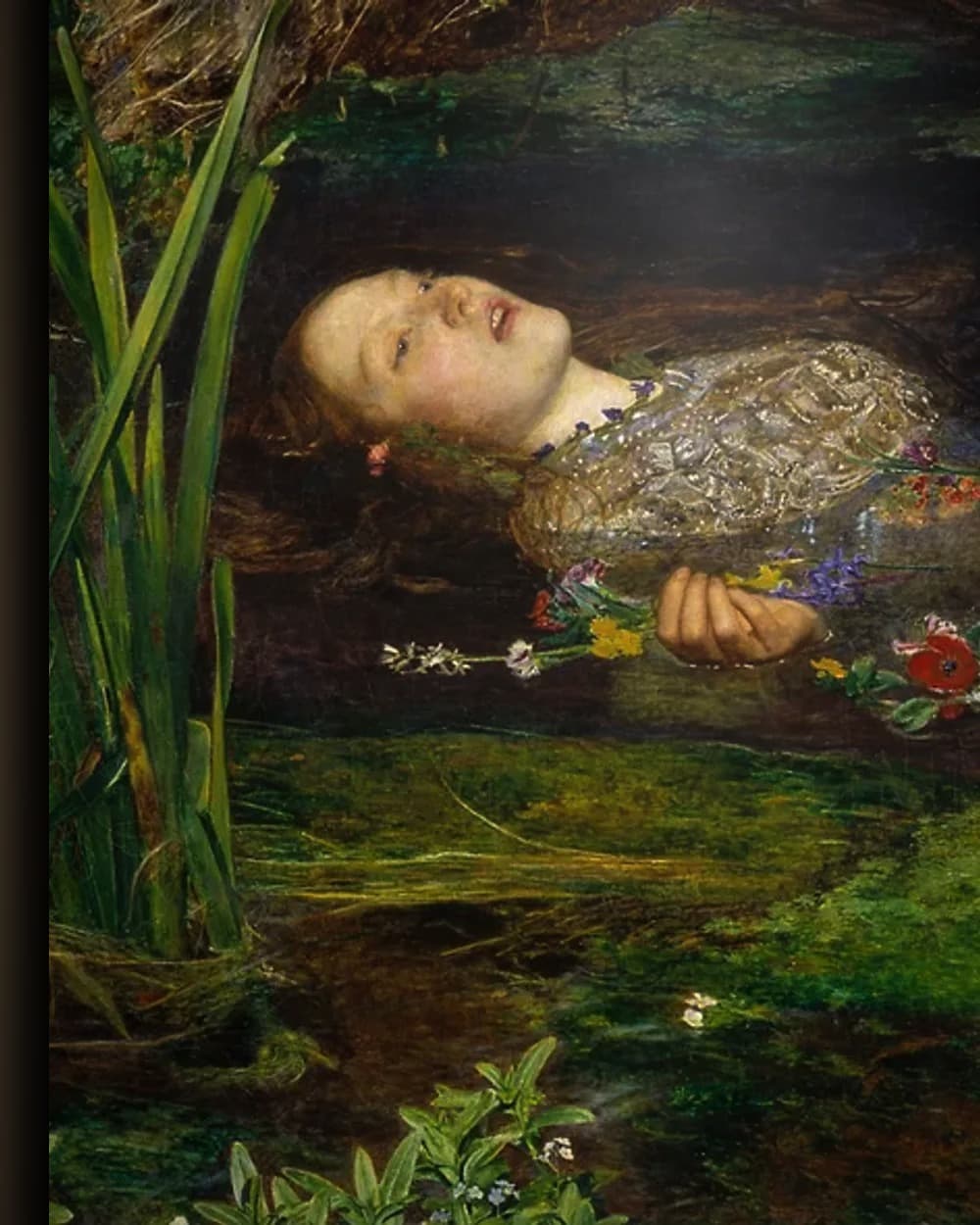Materiaal en afwerking van Ophelia in het wisselframe