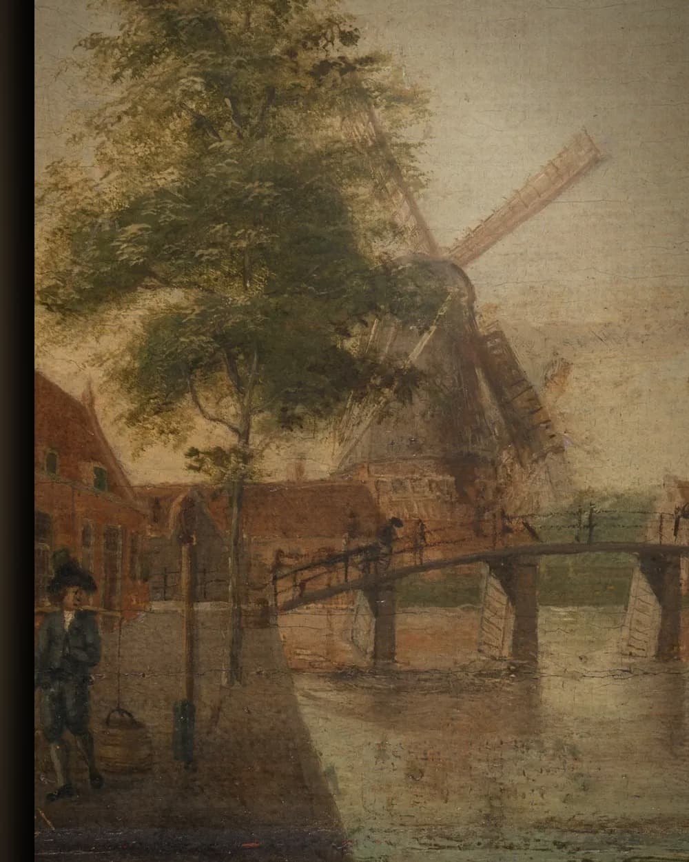 Materiaal en afwerking van De Brouwersgracht te Amsterdam in het wisselframe