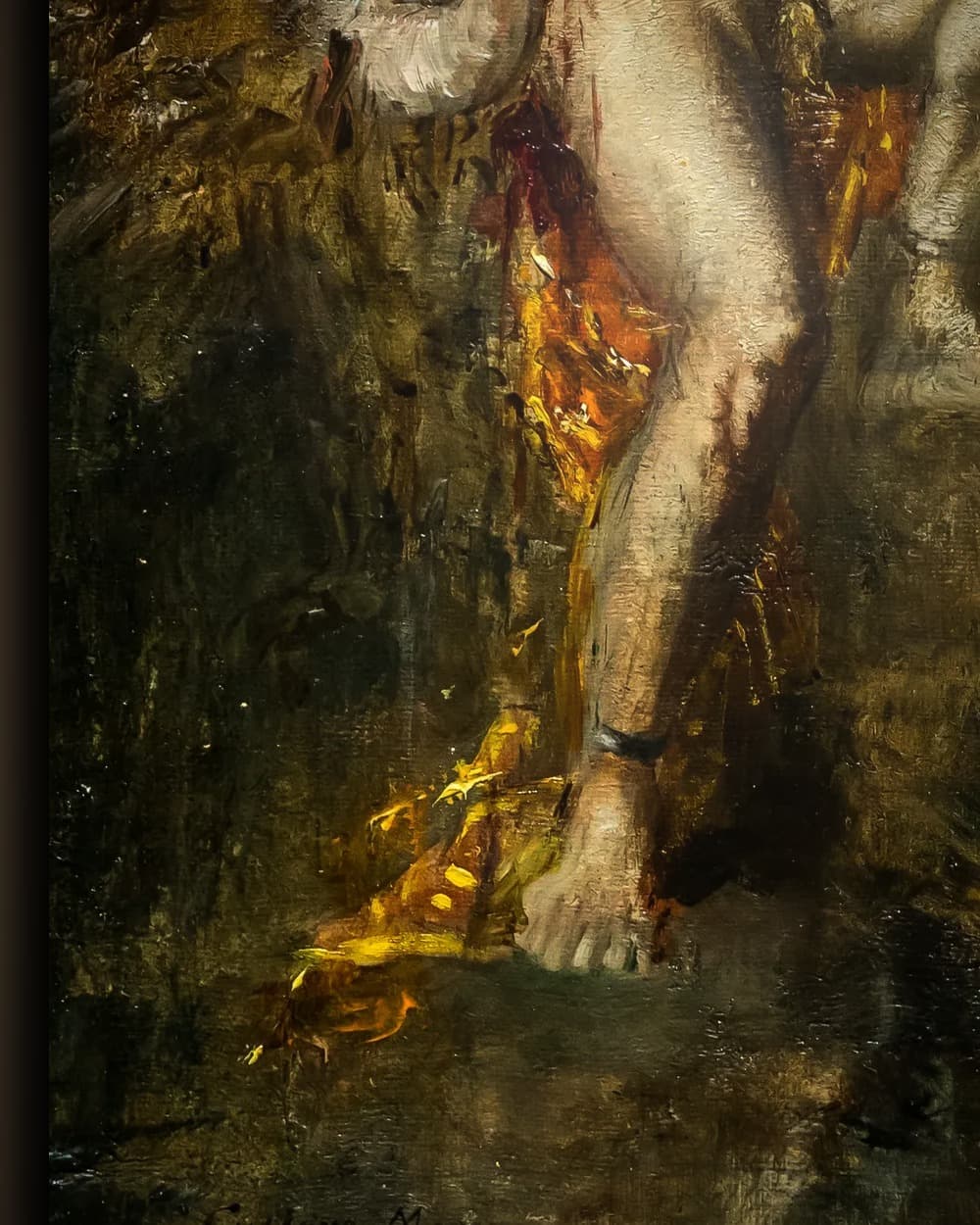 Materiaal en afwerking van Prometheus in het wisselframe
