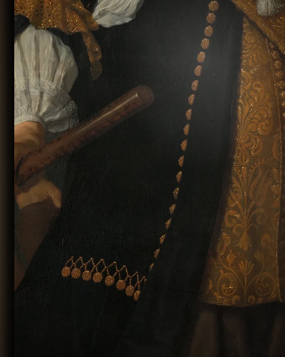 Materiaal en afwerking van Aert van Nes, 1626-1693, luitenant-admiraal in het wisselframe