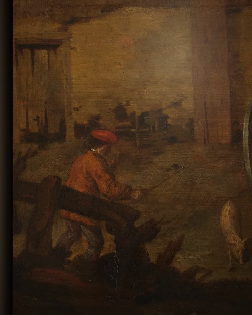Materiaal en afwerking van Boerenerf in het wisselframe