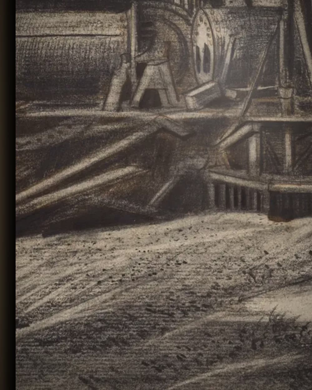 Materiaal en afwerking van Fabriek in het wisselframe