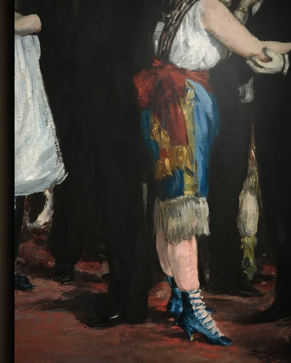 Materiaal en afwerking van Gemaskerd bal in de opera in het wisselframe