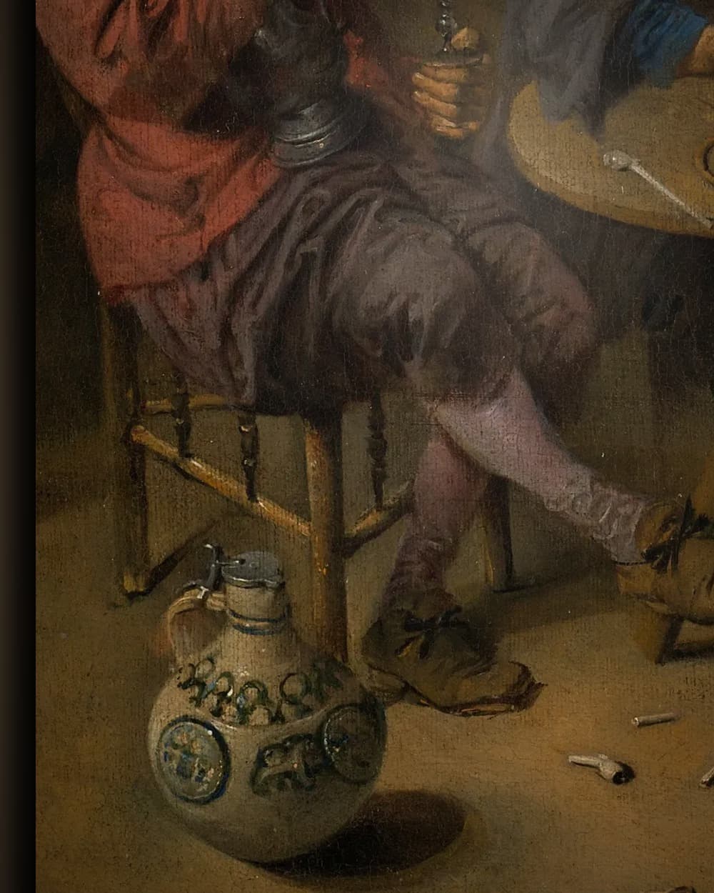 Materiaal en afwerking van De gelagkamer in het wisselframe