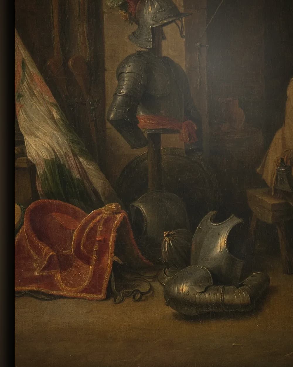 Materiaal en afwerking van Wachtlokaal in het wisselframe