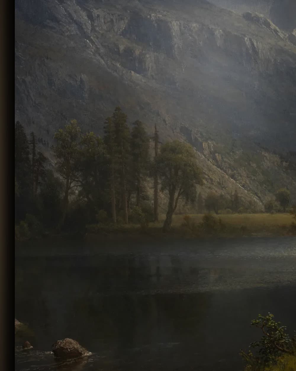 Materiaal en afwerking van Mount Starr King, Yosemite in het wisselframe