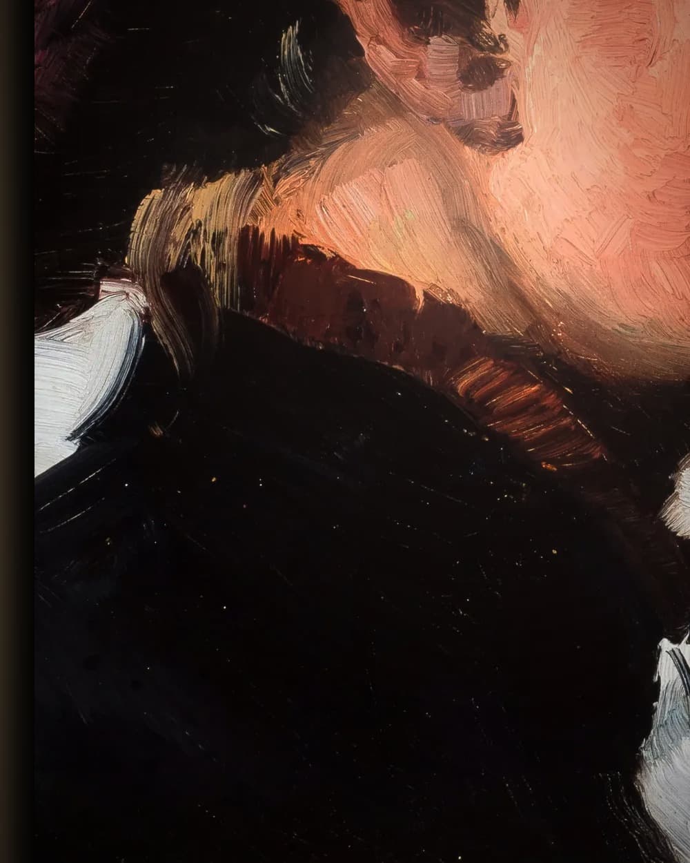 Materiaal en afwerking van Julia Stromberg in het wisselframe