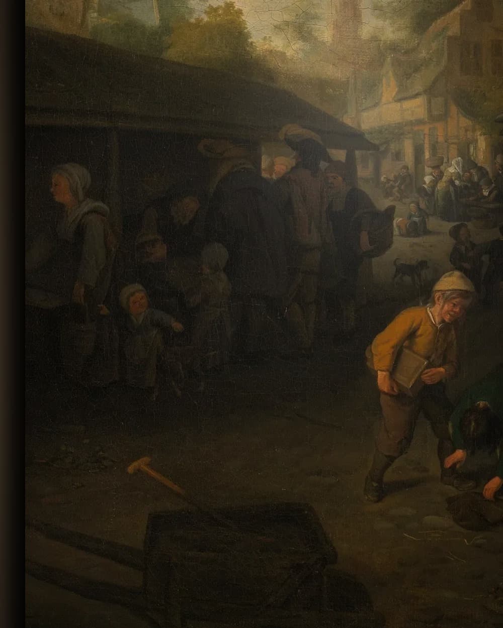 Materiaal en afwerking van Vismarkt in het wisselframe
