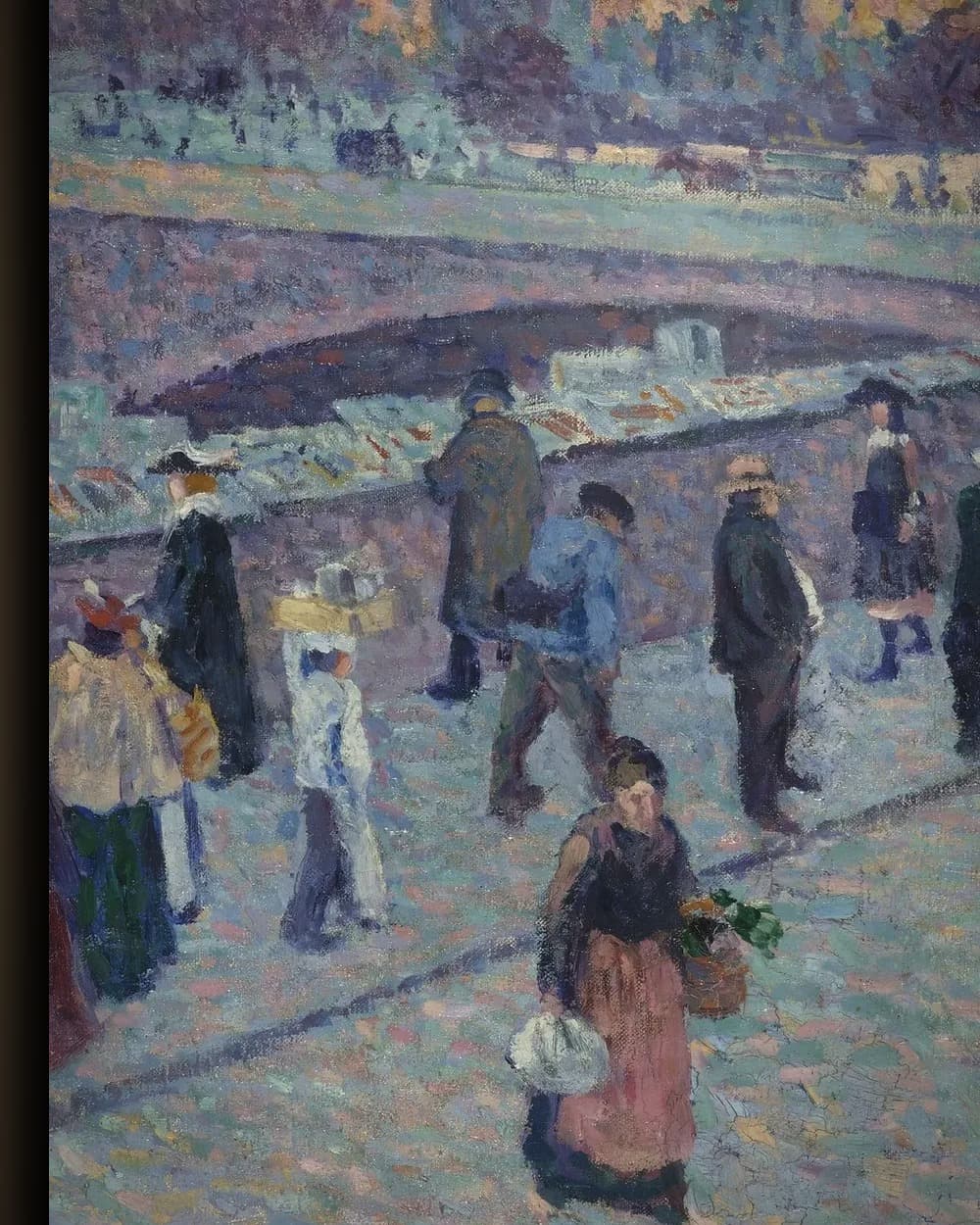 Materiaal en afwerking van Notre Dame, Parijs in het wisselframe