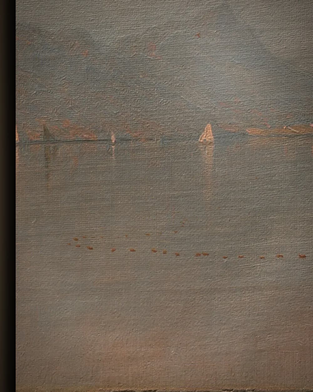 Materiaal en afwerking van Haverstraw Bay in het wisselframe