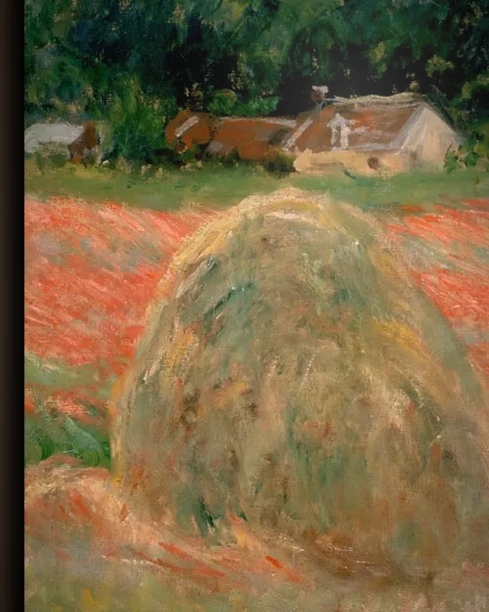 Materiaal en afwerking van Hooiberg bij Giverny in het wisselframe