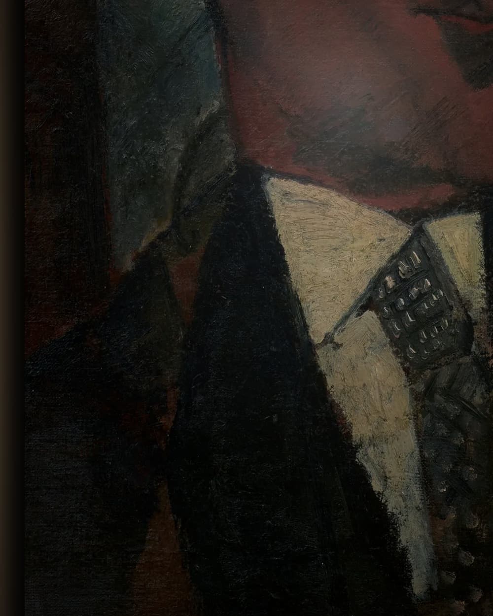 Materiaal en afwerking van Portret van Max Jacob in het wisselframe