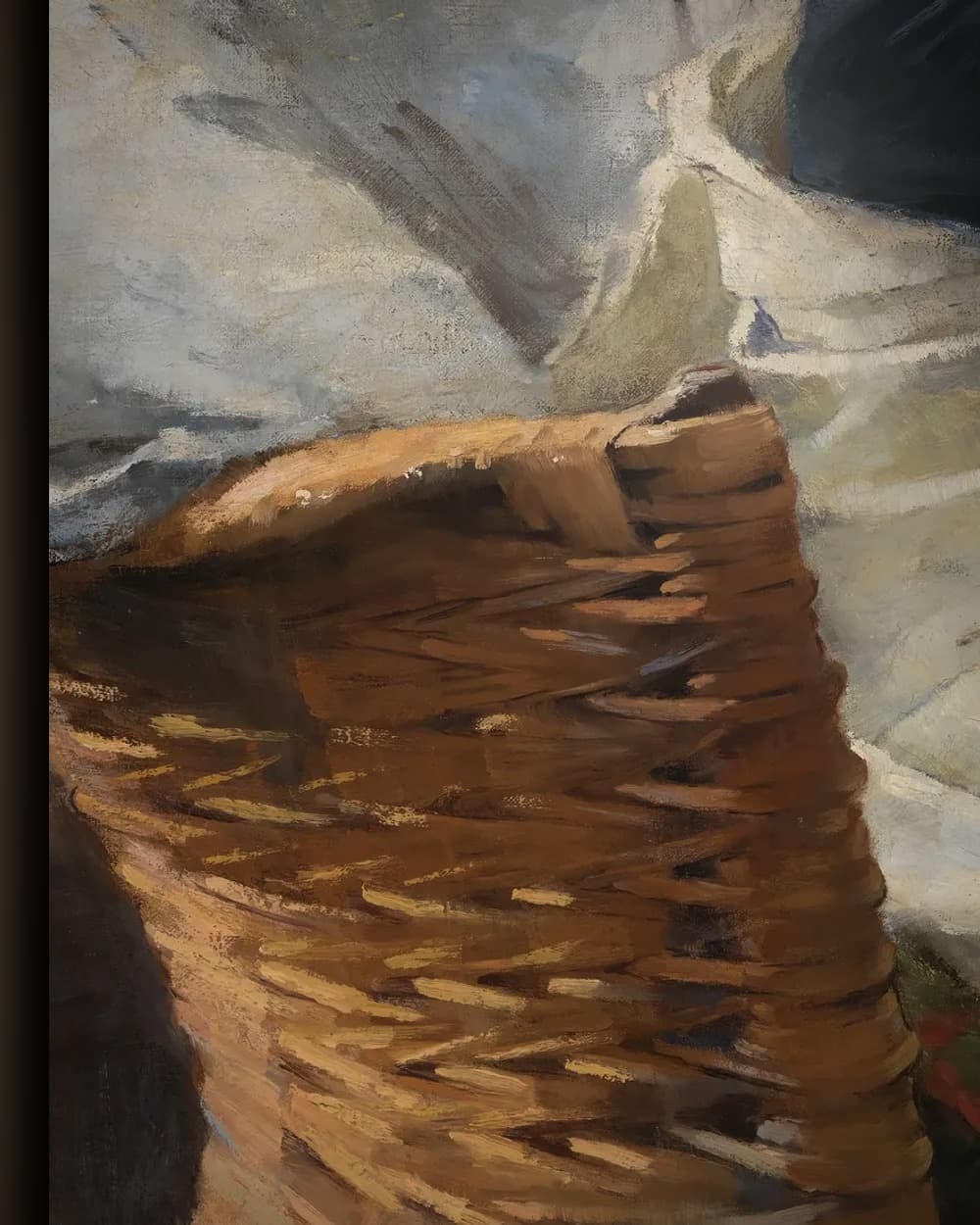 Materiaal en afwerking van De herstellende (Toipilas) in het wisselframe
