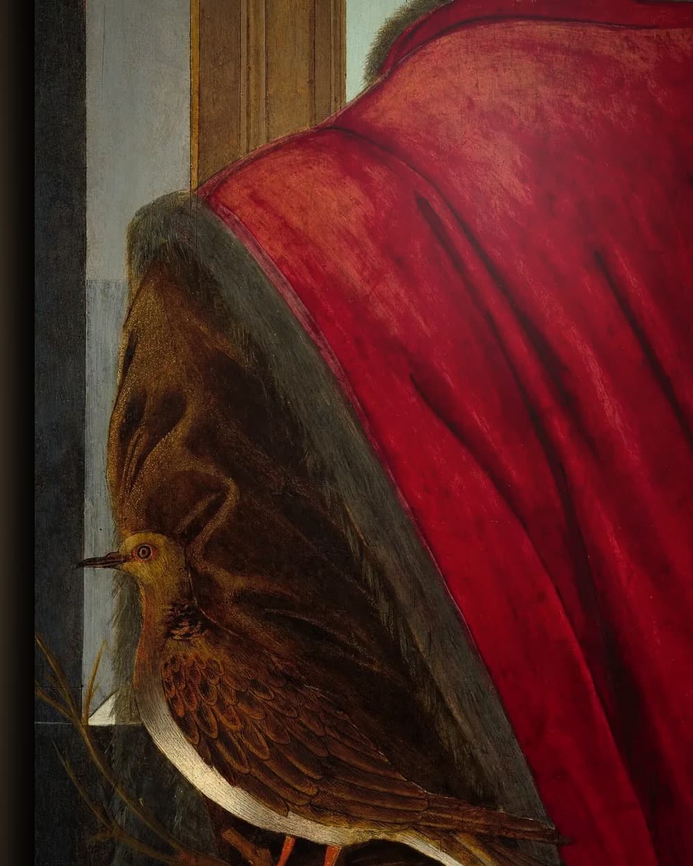 Materiaal en afwerking van Giuliano de' Medici in het wisselframe