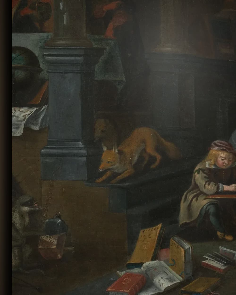 Materiaal en afwerking van De kinderen van de planeet Mercurius in het wisselframe