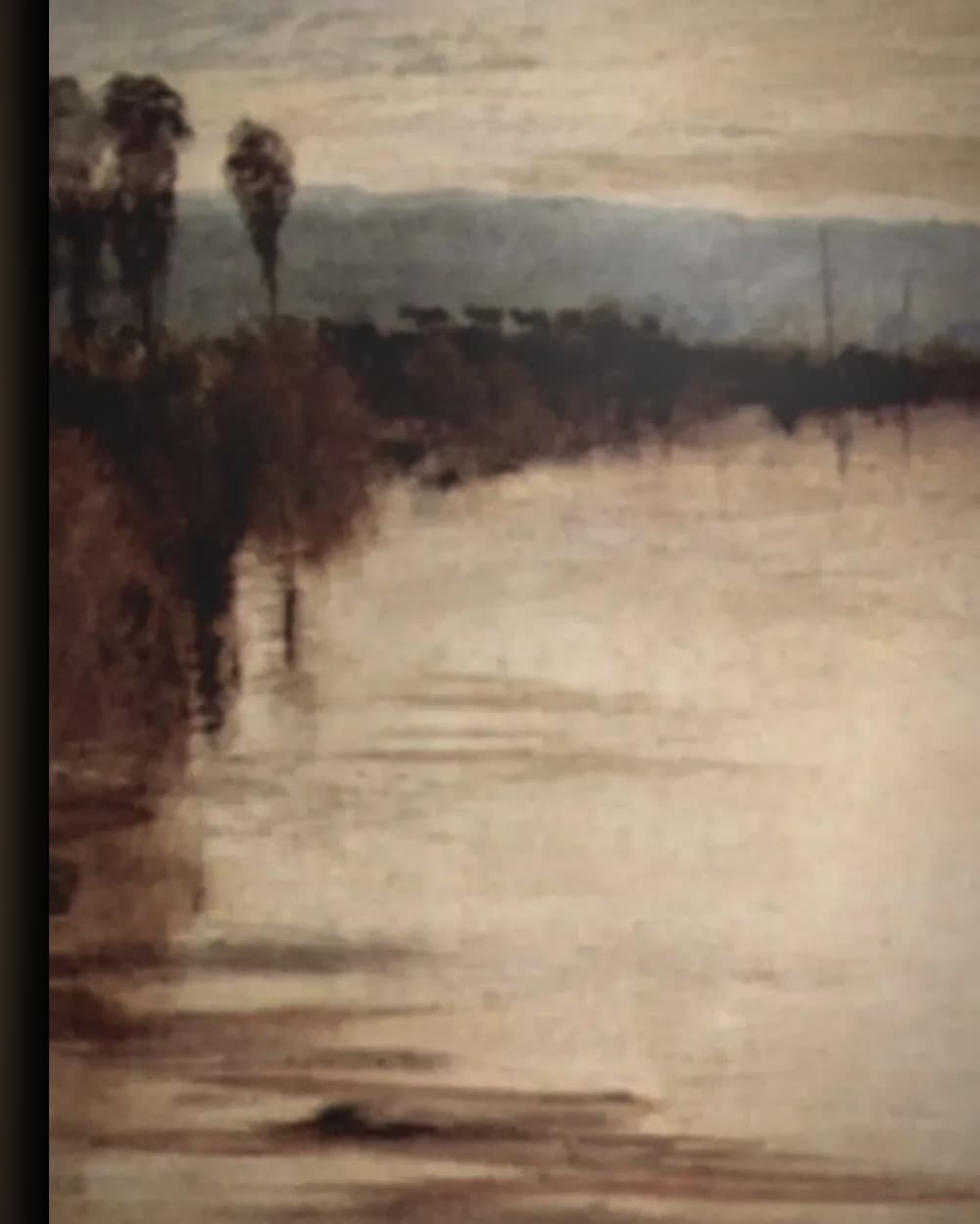 Materiaal en afwerking van Chichester Canal (ca. 1828) in het wisselframe