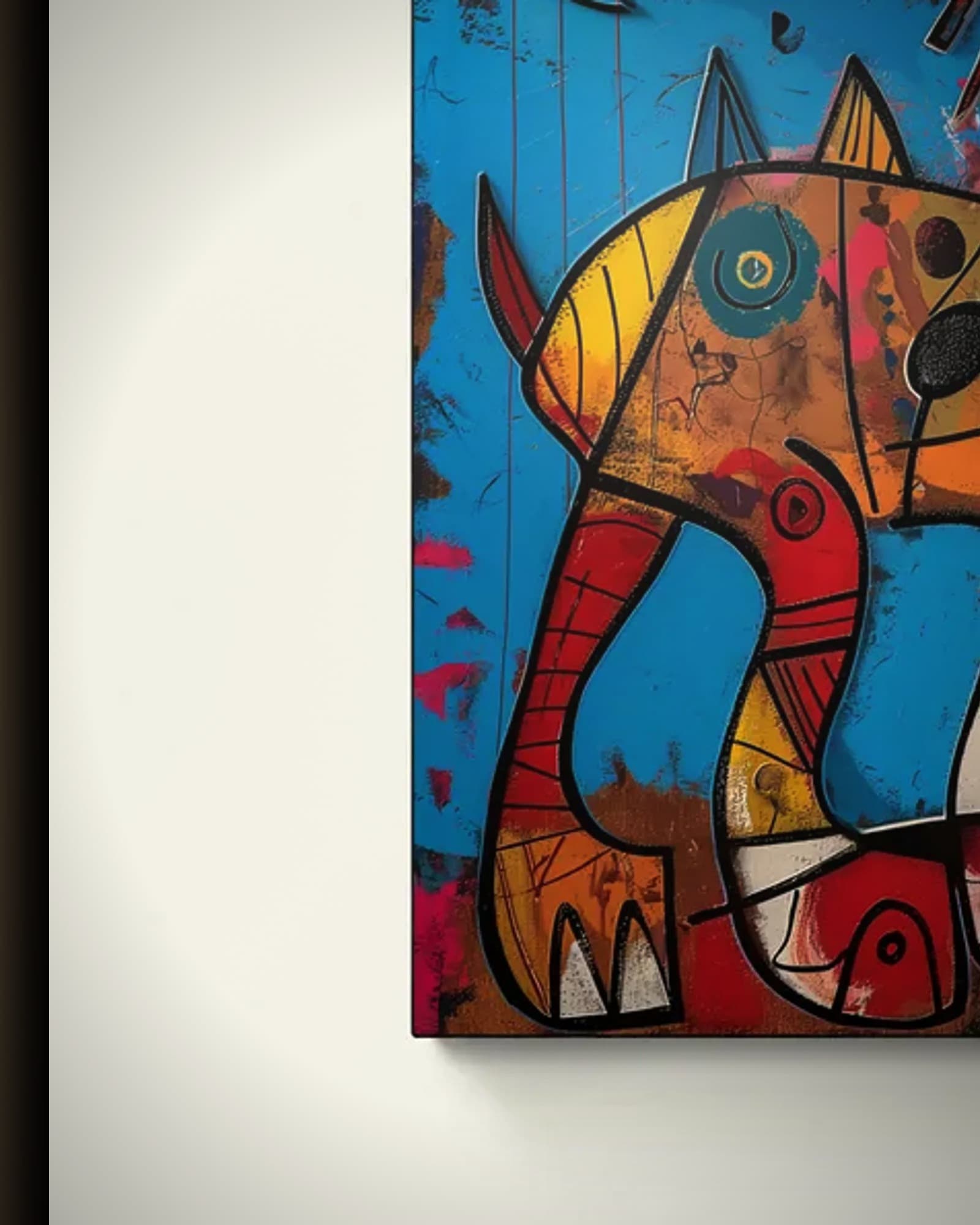 Materiaal en afwerking van Urban Dog in het wisselframe