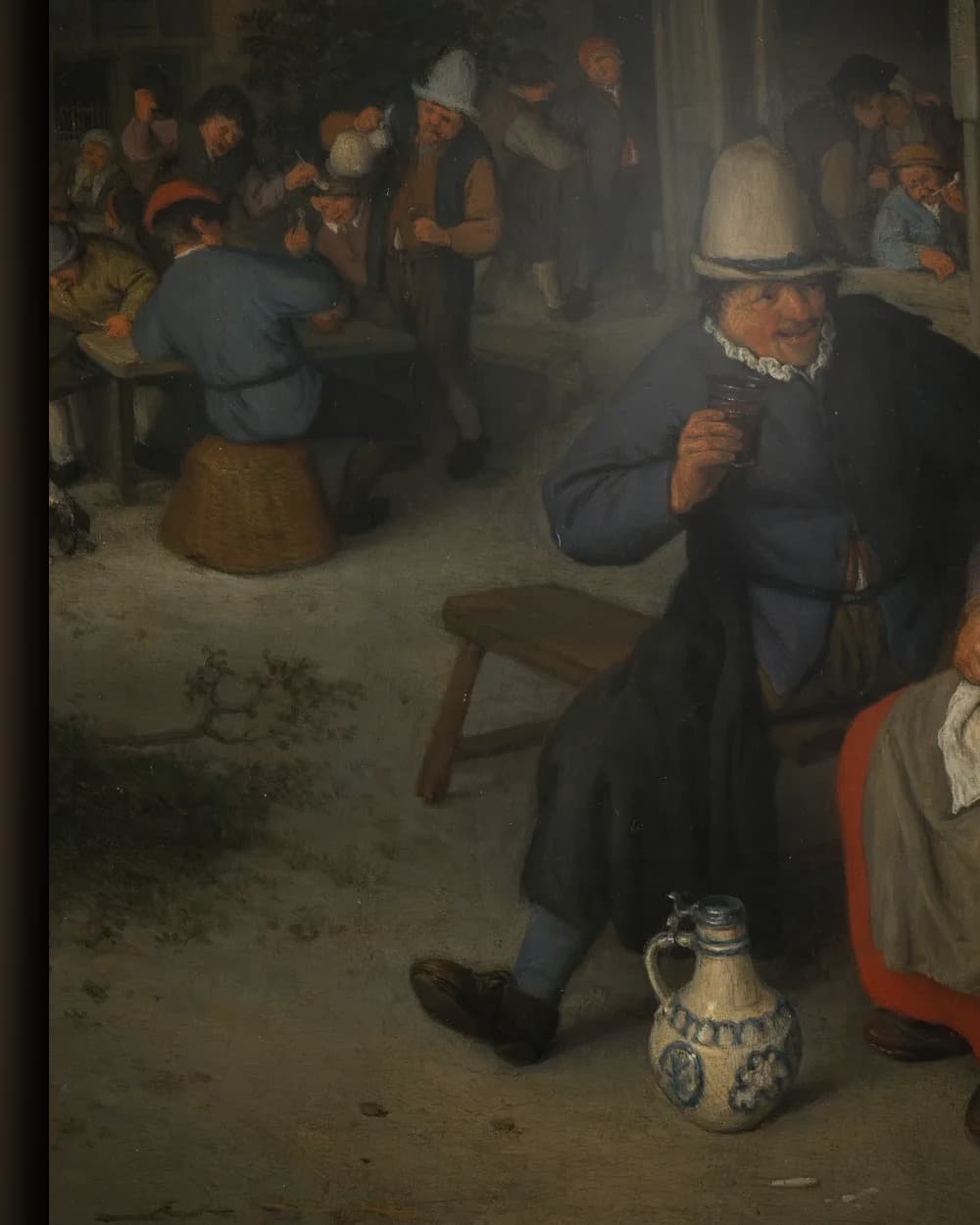 Materiaal en afwerking van Boerenherberg in het wisselframe