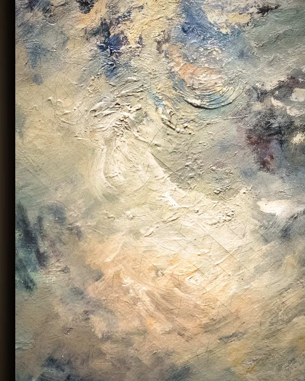Materiaal en afwerking van Licht door de Wolken in het wisselframe