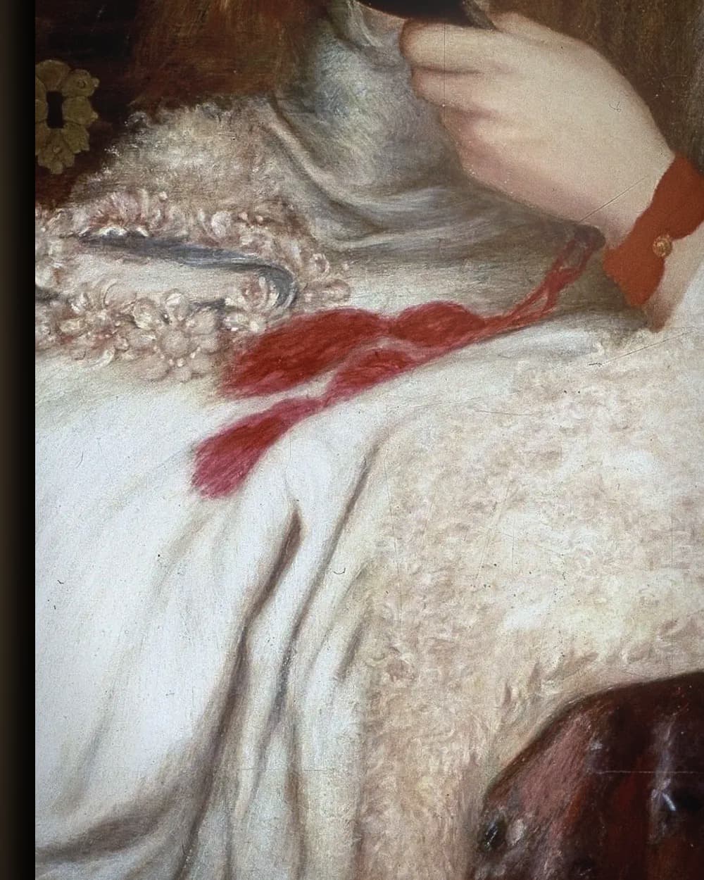 Materiaal en afwerking van Lady Lilith in het wisselframe