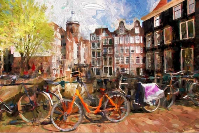 Amsterdam schilderij