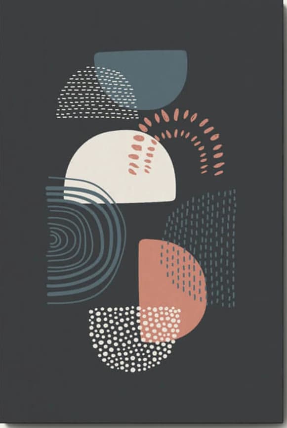 Zwarte abstractie