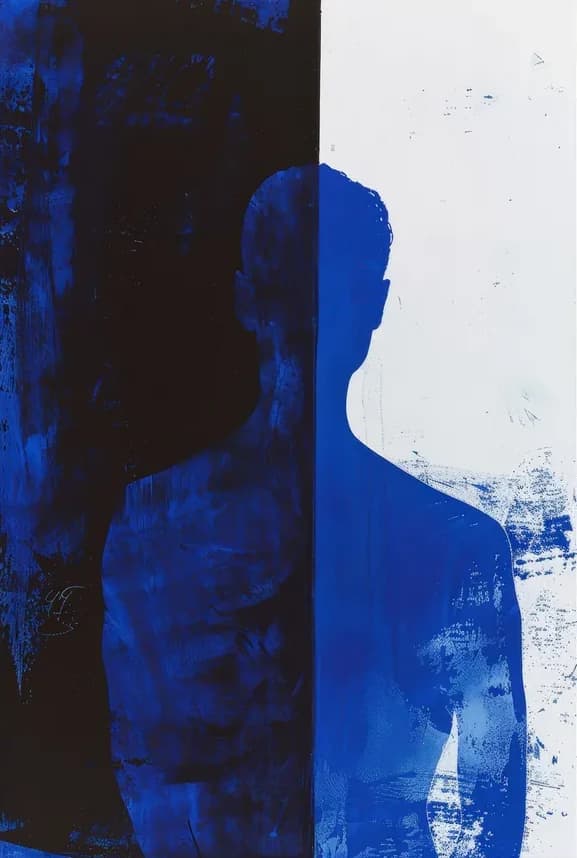 Blauwe Reflectie