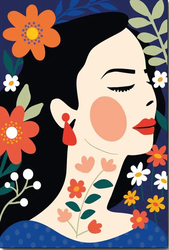 Bloemenportret