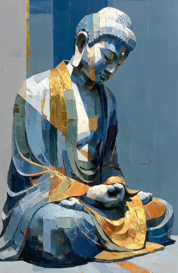 Blauwe Boeddha