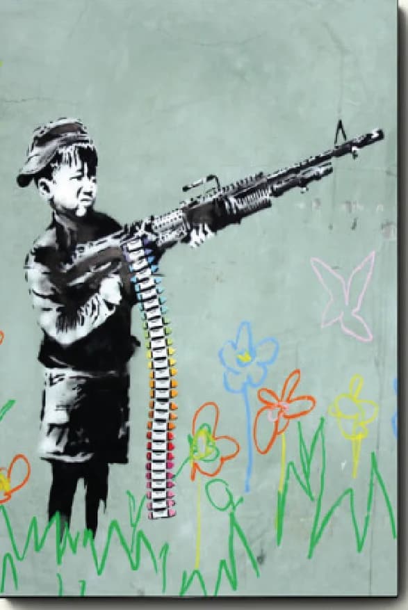 Childsoldier – Banksy