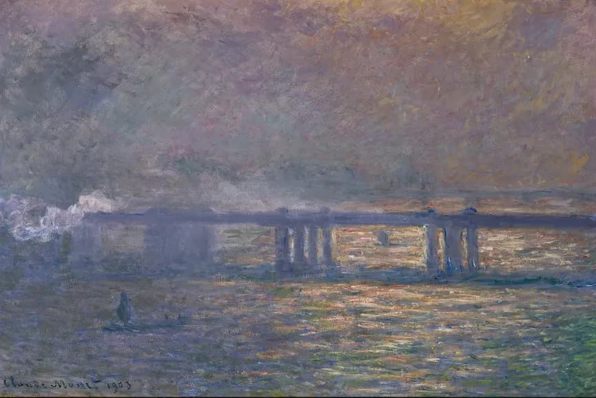 De Charing Cross Brug – Claude Monet