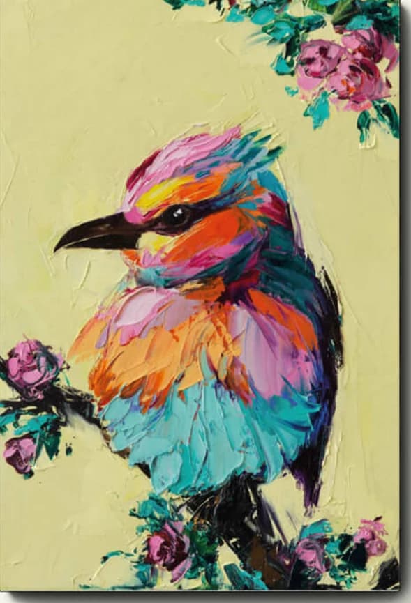 Fleurige ijsvogel