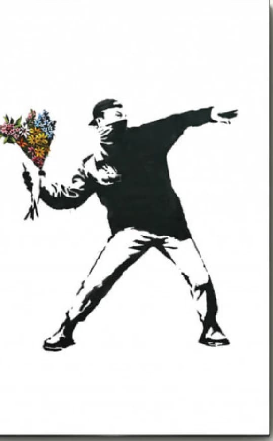 Bloemen – Banksy