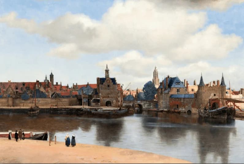 Gezicht op Delft – Johannes Vermeer