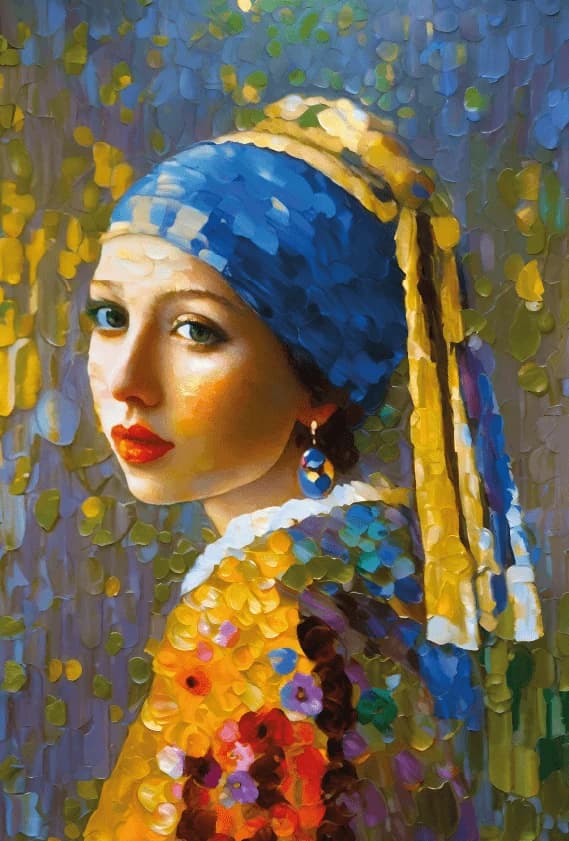 Impressionistische Parel – Johannes Vermeer