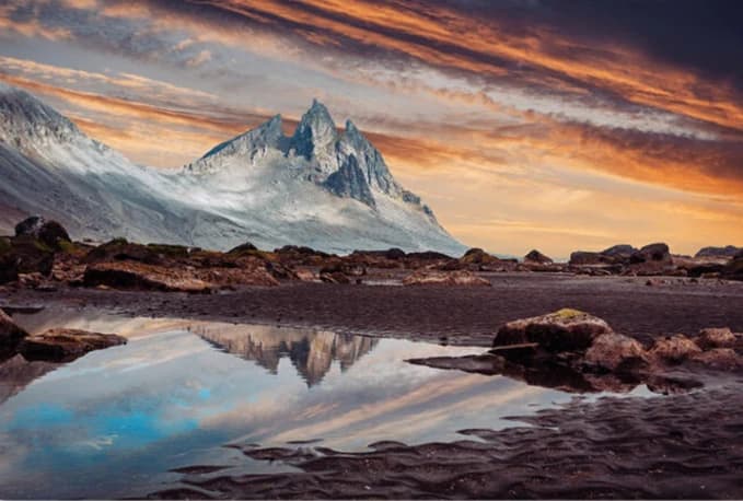 Landschap in IJsland