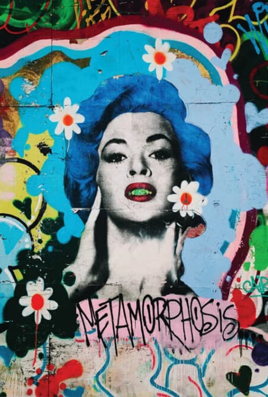 Marilyn Monroe street art
