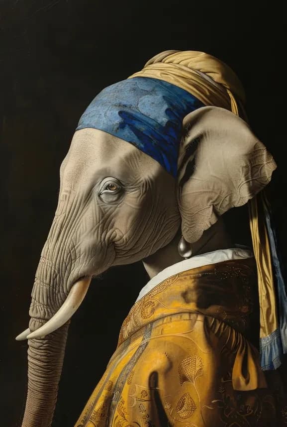 Meisje met de Slurf – Johannes Vermeer